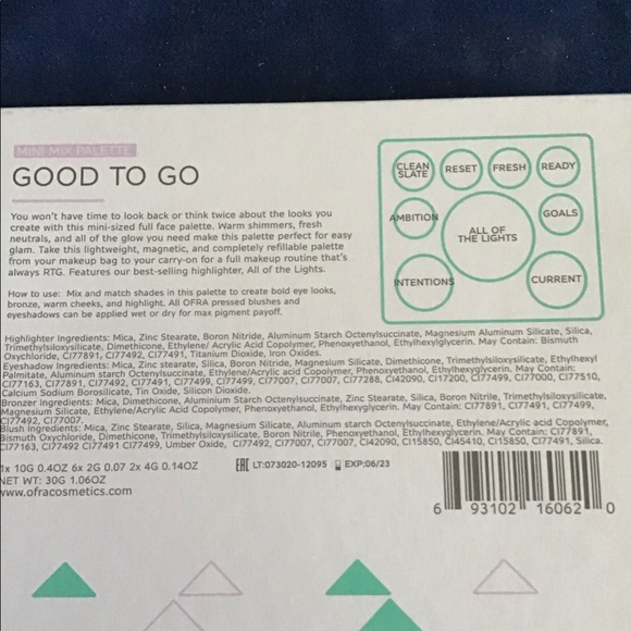 OFRA Good to Go Palette and Lip Gloss - Picture 3 of 7